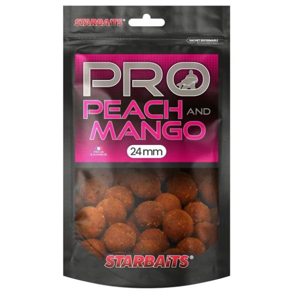 Starbaits Boilie Probiotic Peach Mango + N-Butyric