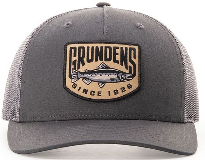 Grundéns kšiltovka king trucker - charcoal