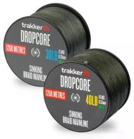 Trakker Kmenová Šňůra Dropcore Braid Green 1200 m - 0,33 mm 30 lb