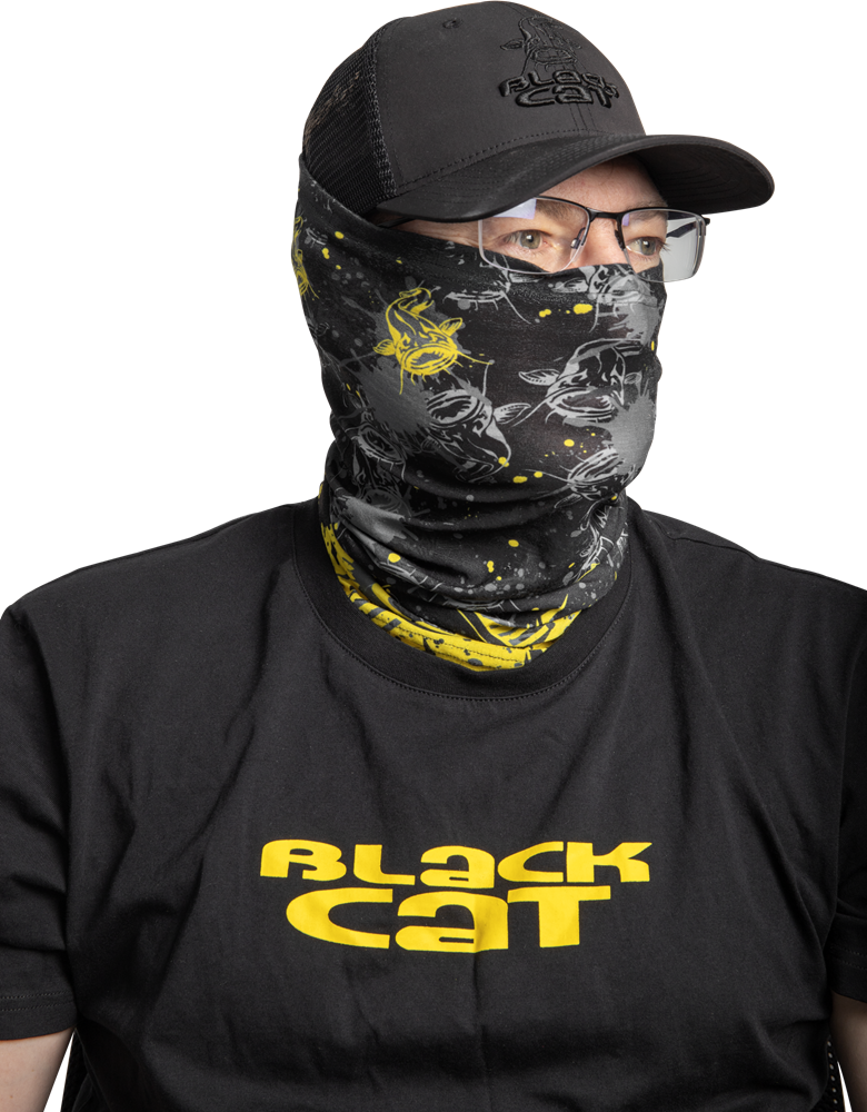 Black cat nákrčník cat snood