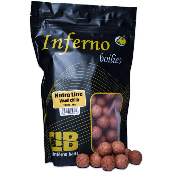 Carp Inferno Boilies Nutra Line Višeň Chilli