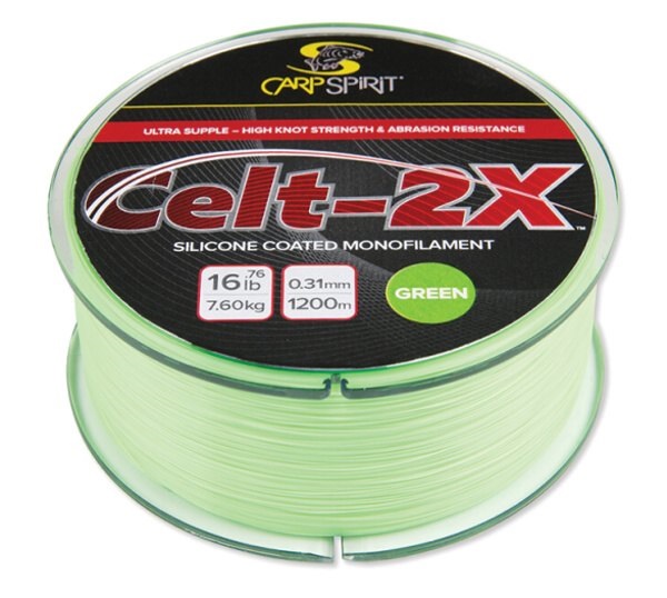 Carp spirit vlasec celt-2x mymetik green-průměr 0,35 mm / nosnost 10,65 kg / návin 1000 m