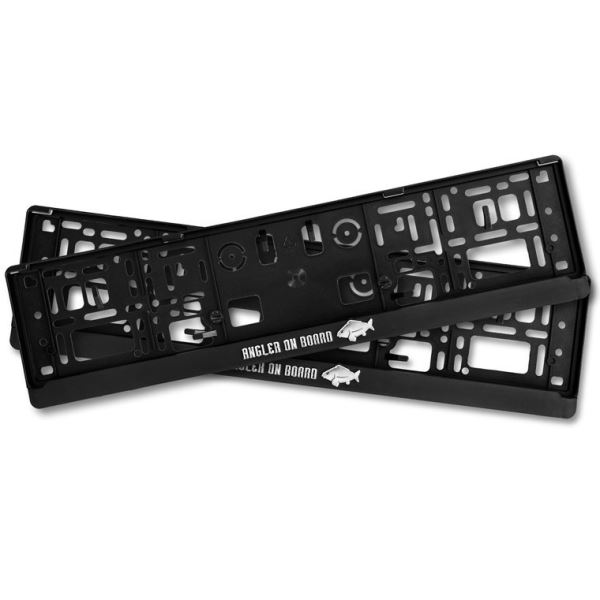 Delphin 3D držák SPZ ANGLER ON BOARD 2 ks