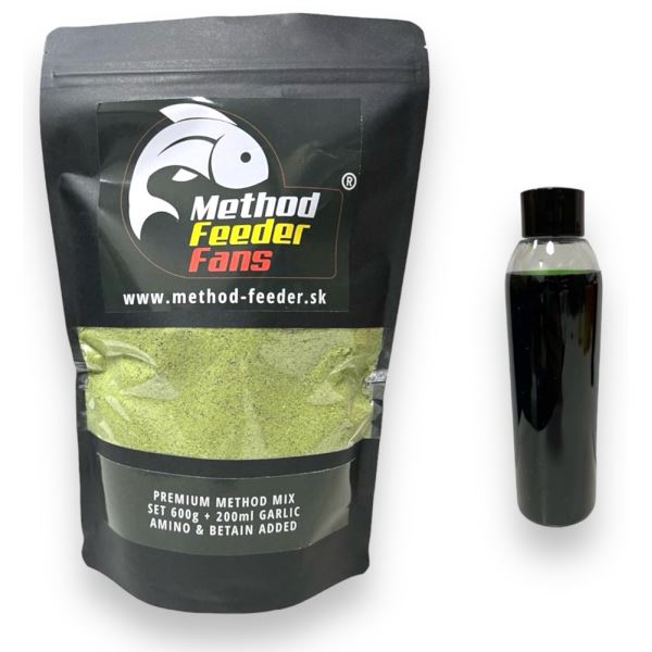 Method Feeder Fans Premium Method Mix Set 600 g + 200 ml Booster