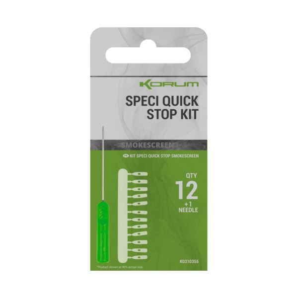 Korum Zarážky Smokescreen Speci Quick Stop Kit 12 ks