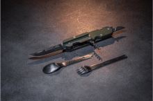 TB Outdoor Kempingový Nůž Bivouac Army Green (7)