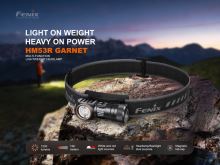 Fenix Nabíjecí Čelovka HM53R Garnet Šedo Oranžová (5)
