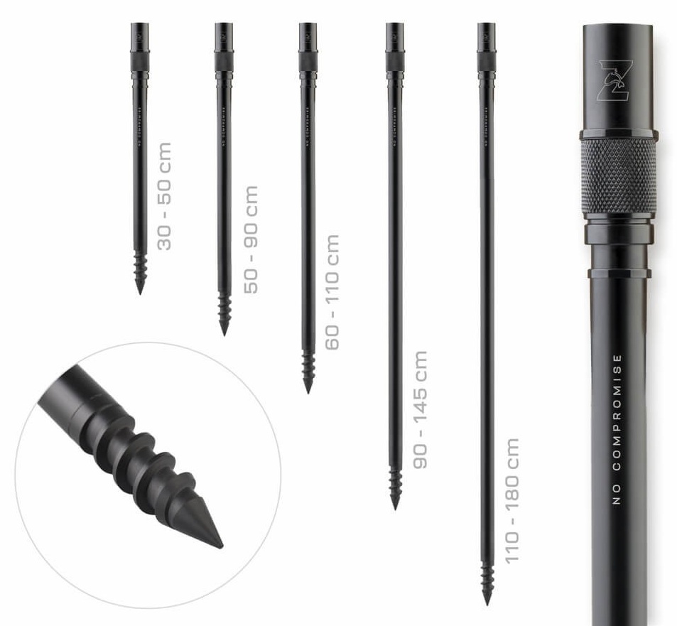 Zfish zavrtávací vidlička vantage nc - 110-180 cm