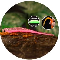 Redbass Smáček Big Snake Pink G UV COLOR - 15,5 cm 11 g