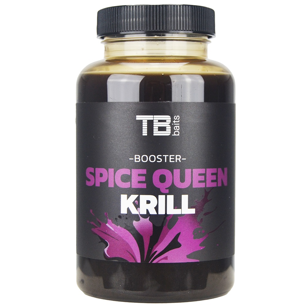 Levně Tb baits booster spice queen krill - 250 ml
