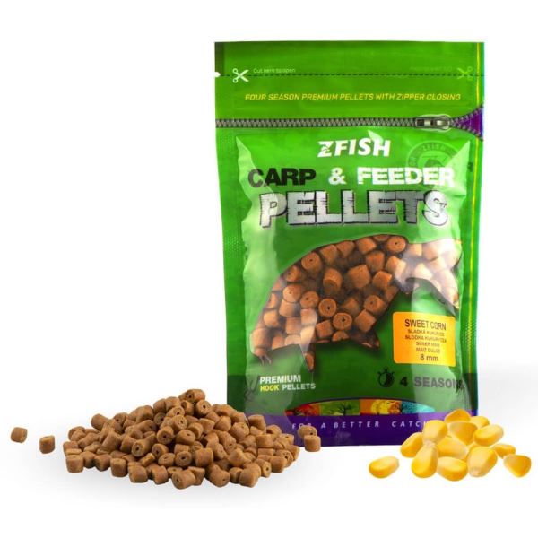 Zfish Chytací Pelety Carp & Feeder Pellets 8 mm 200 g