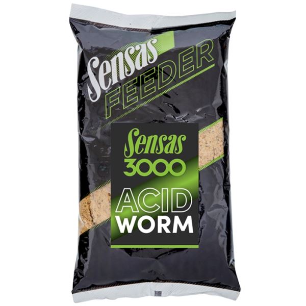 Sensas Krmítková Směs 3000 Feeder Acid Worm 1 kg