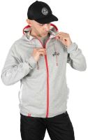 Fox Rage Mikina Voyager Hoody Light Grey (2)