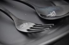 Prologic Talíř S Příborem Blackfire Dinning Set (12)