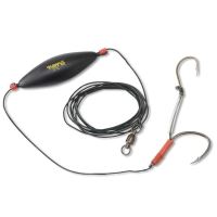 Black Cat Montáž Hair Rig 200 cm 100 kg 4/0+7/0 (1)