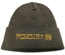 Sportex Zimní Čepice s Logem Zelená