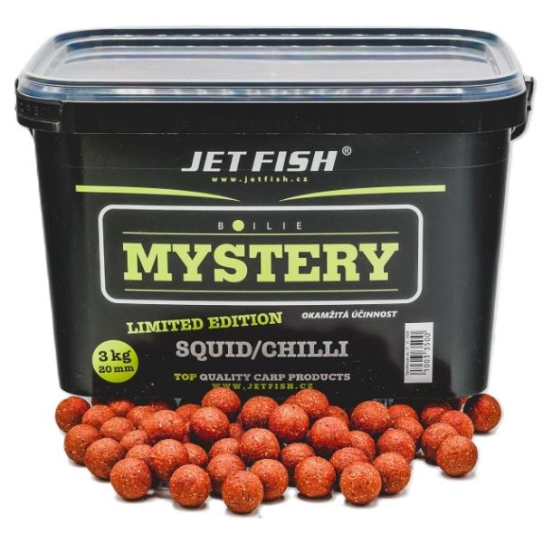 Jet Fish Boilie Mystery Squid/Chilli 3 kg 20 mm
