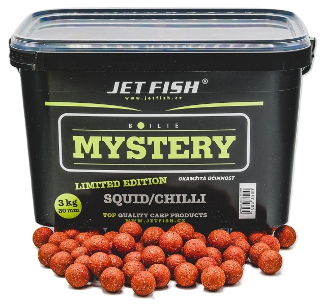 Jet fish boilie mystery squid/chilli 3 kg 20 mm