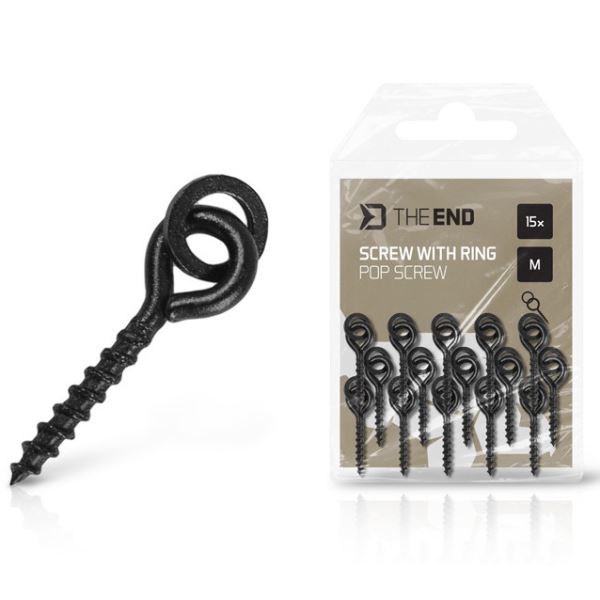 Delphin Vrtáček s Kroužkem TheEND POP Screw 15 ks