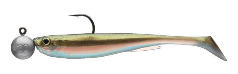 Daiwa gumová nástraha grandwave slim shady sea herring rigged - 16 cm