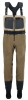 Grundéns Prsačky Men´s Boundary Zip Stockingfoot Wader Stone/Otter - Large Tall 46-47