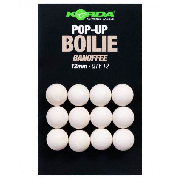 Korda Umělá Nástraha Pop Up Boilie Banoffee White