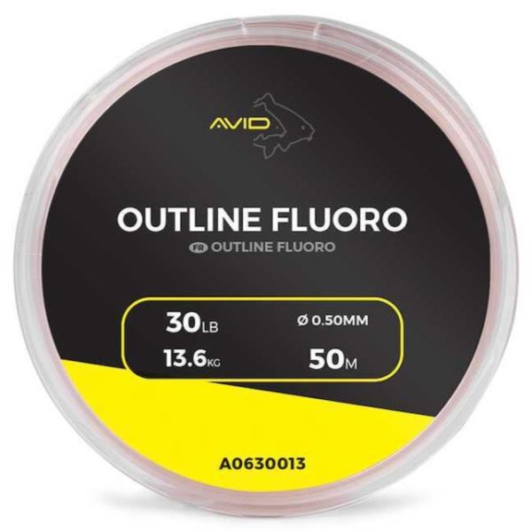 Avid Carp Vlasec Outline Fluoro 50 m