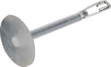 Uni Cat pellet rig adapter čirá 15mm průměr kroužku 7mm 4 ks