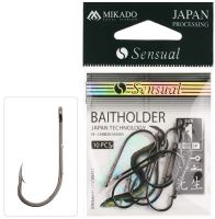 Mikado Háčky Sensual Baitholder BN 10 ks - 4/0