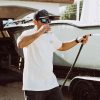 Grundéns Tričko Dark Seas X Grundens Portsmith SS T-Shirt Natural (3)