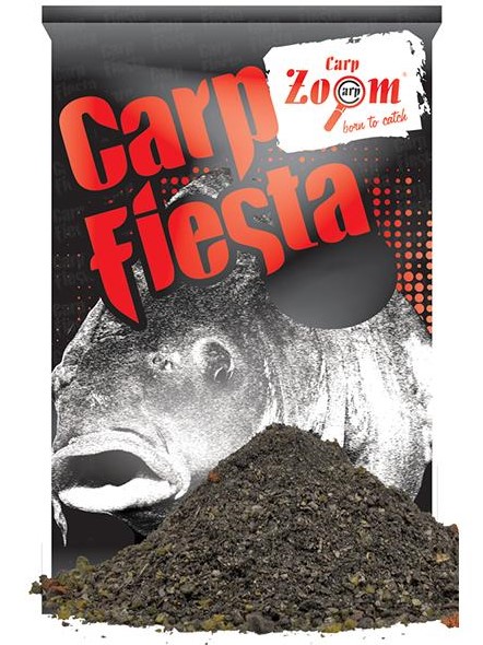 Carp zoom krmítková směs carp fiesta 3 kg - rybí mix