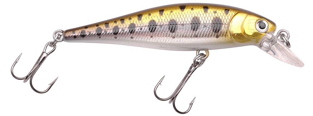 Spro wobler pc minnow gold trout sf - 6,5 cm