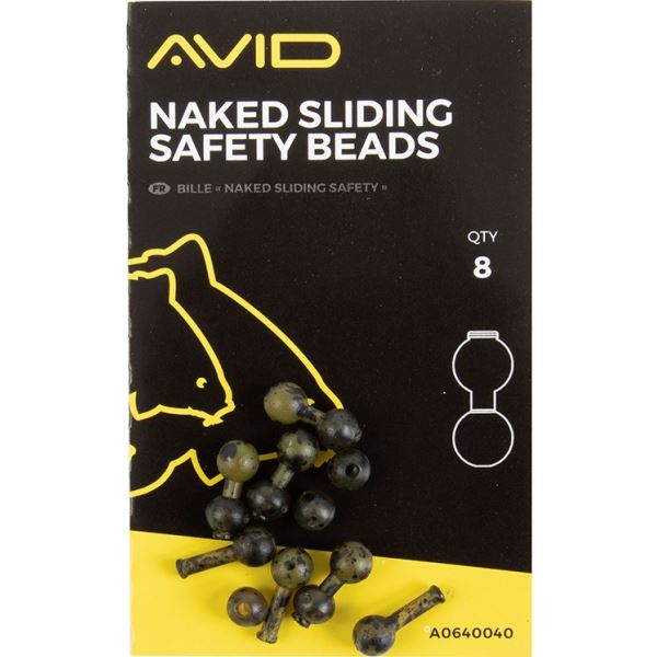 Avid Carp Korálek Naked Sliding Safety Beads