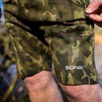 Sonik Kraťasy Camo Fleece Shorts (1)
