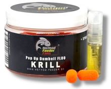 Method Feeder Fans Plovoucí Dumbell Pop Up 8x15 mm 150 ml + Sprej Esence 2 ml - Krill