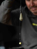 RidgeMonkey Návazce FluoroCast Fused Booms With QC Rotator Swivel 7" 18 cm 3 ks (1)