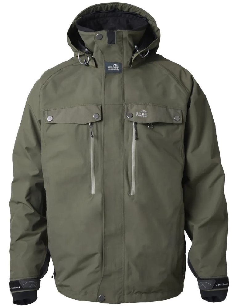 Geoff anderson bunda dozer7 green - l