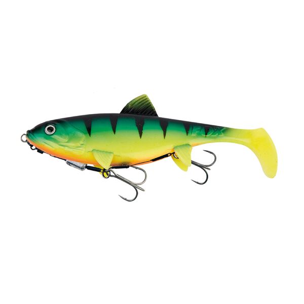 Fox Rage Gumová Nástraha Replicant Shallow UV Firetiger