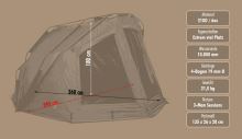 Ehmanns Hot Spot SX Maxi Bivvy 3man (4)