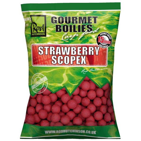 Rod Hutchinson Boilies Strawberry&Scopex