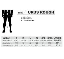 Geoff Anderson Kalhoty Urus Rough Černá (8)