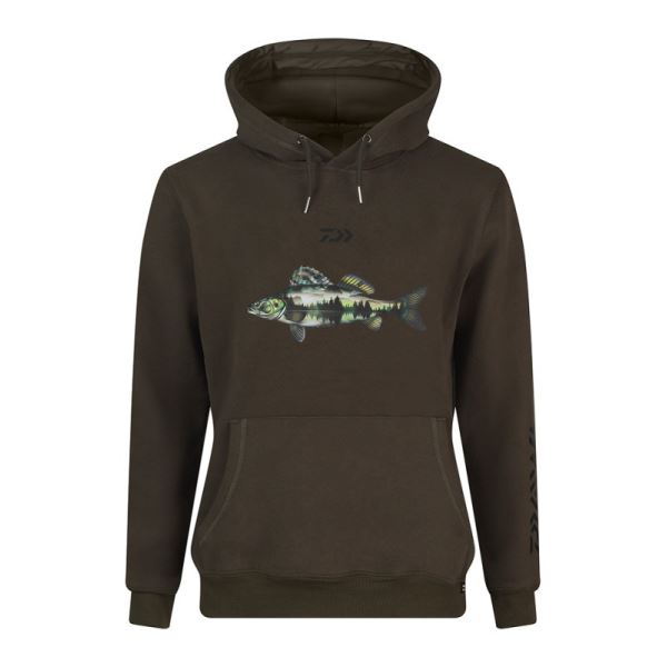Daiwa Mikina D-Vec Hoodie Zander