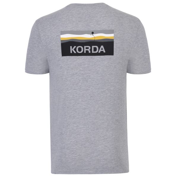 Korda Tričko Lakebed Tee Grey