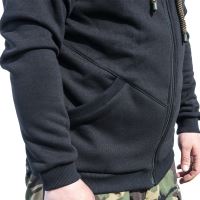 Giants Fishing Mikina Se Zipem A Kapucí Černá (5)