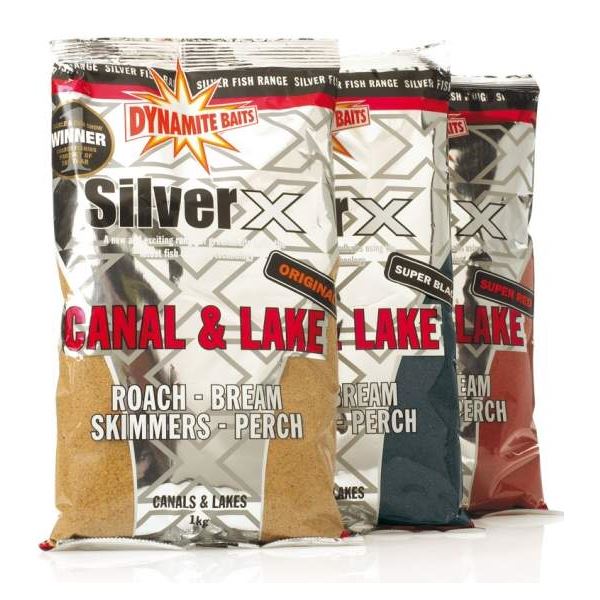 Dynamite Baits krmítková směs silver x canal and lake 1 kg