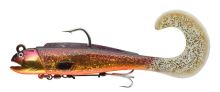 Daiwa Gumová Nástraha Grandwave D-wolf Curly Gold Flake 21 cm 65 g
