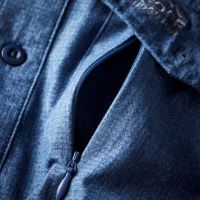 Geoff Anderson Košile Zulo II Modrá Dlouhý Rukáv (3)