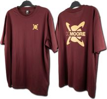 CC Moore Tričko Burgundy T-Shirt - XL