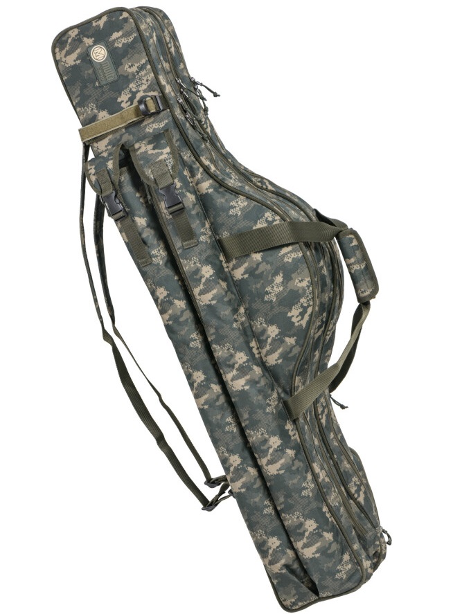 Mivardi obal na pruty multi camo tříkomorový - 110 cm