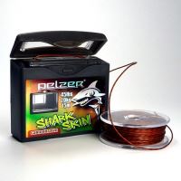 Pelzer Návazcová Svlékací Šňůrka Carp Shark Skin 20 m Camou-Brown (1)